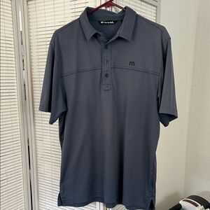 Travis Matthews Dark Blue Polo Shirt